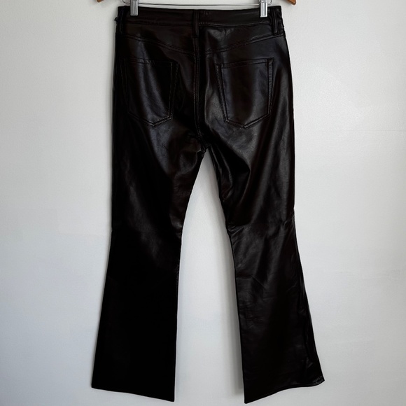 NWT Brown Citizens of Humanity Leather Bootcut Lilah Pants Sz 28 - Picture 7 of 16